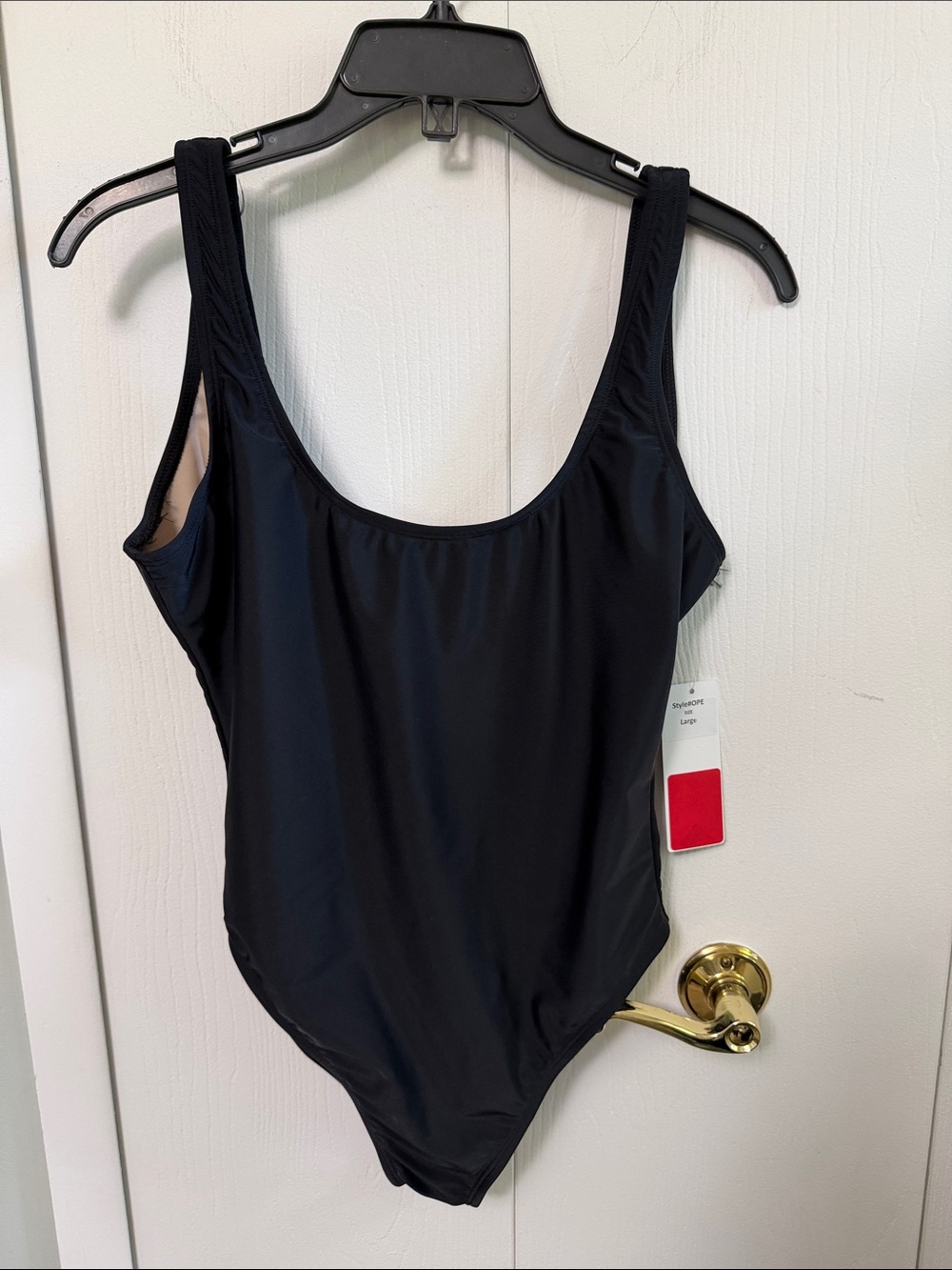 Classic Women's Black One-Piece Swimsuit